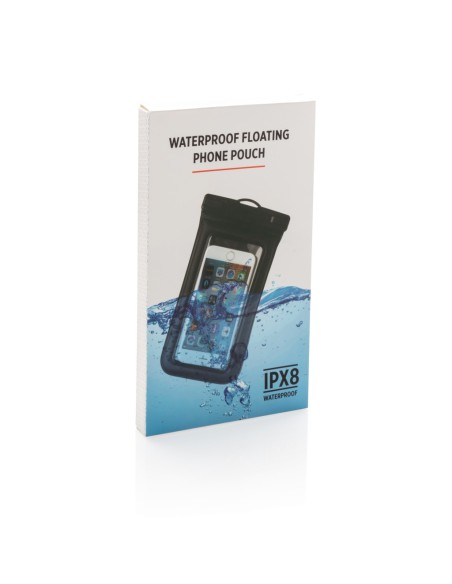 Estuche para teléfono impermeable IPX8 flotante