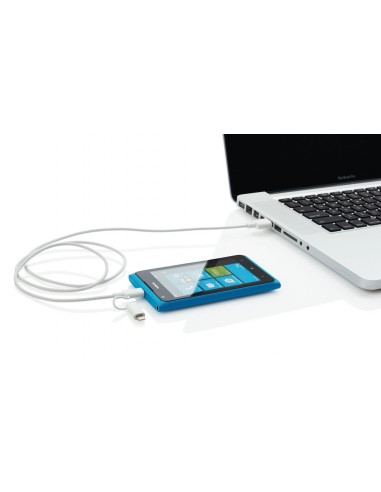 Cable 2 en 1 con licencia Mfi
