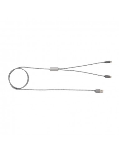 Cable 3 en 1 trenzado