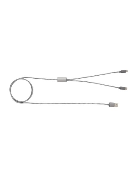 Cable 3 en 1 trenzado
