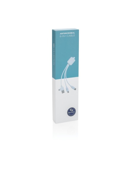 Cable antimicrobiano 6 en 1