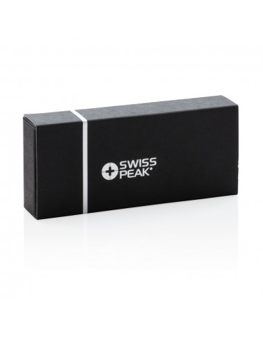 Cable lujoso 3 en 1 Swiss Peak, negro
