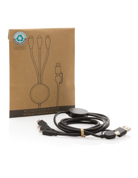 Cable RCS 6 en 1 de TPE y plástico reciclado