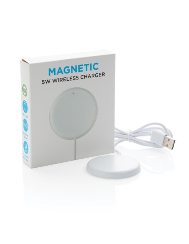 Cargador inalámbrico magnético de 5W