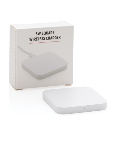 Cargador cuadrado inalámbrico 5W