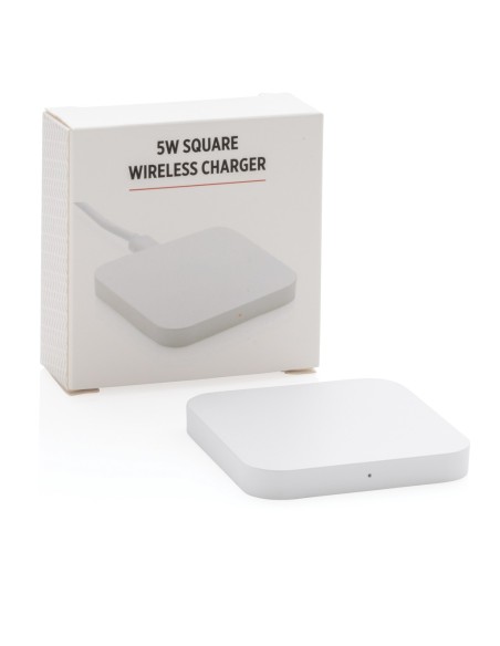 Cargador cuadrado inalámbrico 5W