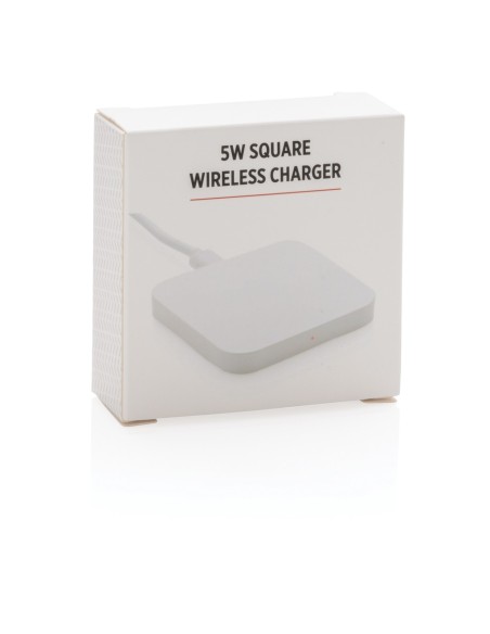 Cargador cuadrado inalámbrico 5W