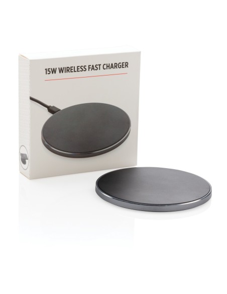 Cargador inalámbrico rápido 15W