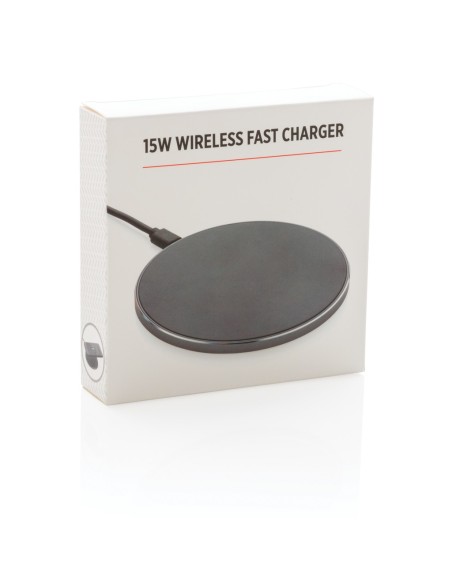 Cargador inalámbrico rápido 15W