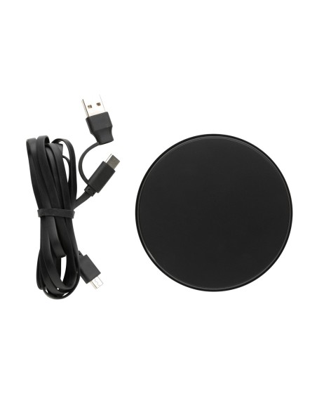 Cargador inalámbrico RCS de plástico reciclado de 10W