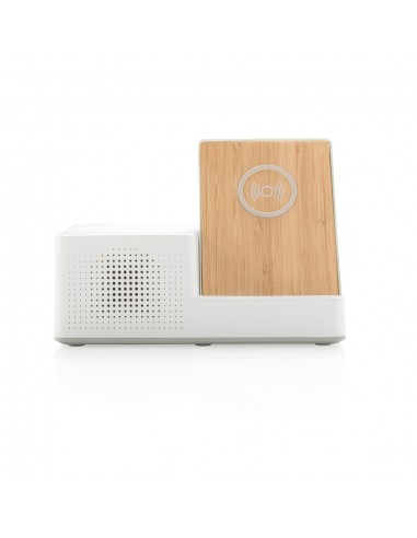 Cargador 5W inalámbrico Ontario con altavoz