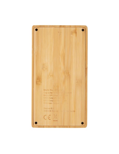 Batería externa Bambú 4.000 mAh inalámbrica 5W