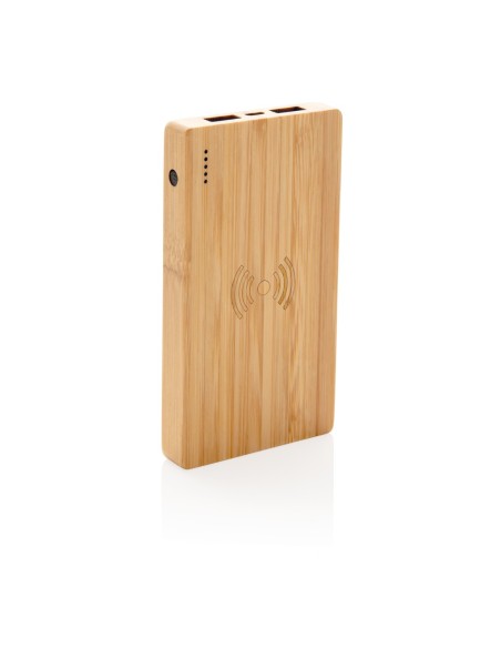 Batería externa Bambú 4.000 mAh inalámbrica 5W