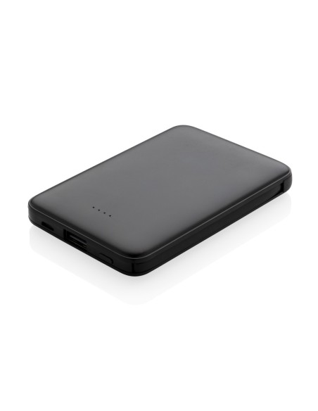 Powerbank 5.000 mAh de bolsillo con cables integrados