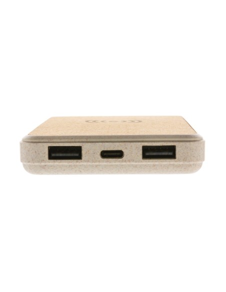 Powerbank inalámbrico 5W de Corcho y Trigo 8.000 mAh