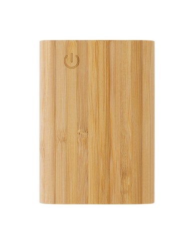 Powerbank de bambú certificado FSC de 5.000 mAh