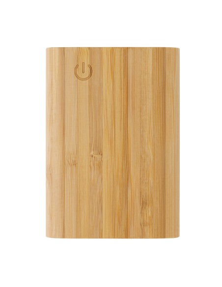 Powerbank de bambú certificado FSC de 5.000 mAh