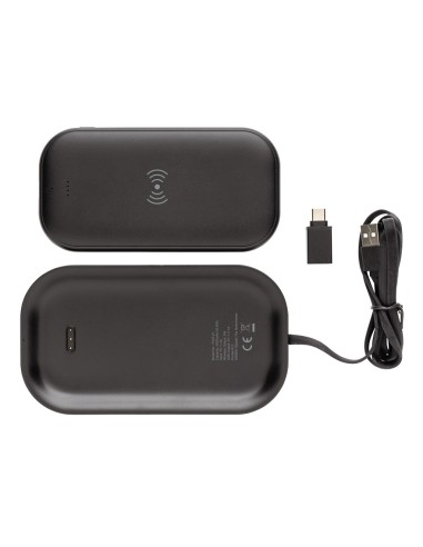 Powerbank con carga inalámbrica de 5000 mAh