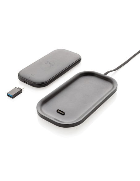 Powerbank con carga inalámbrica de 5000 mAh