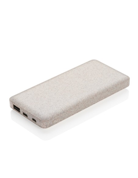 Powerbank 10.000 mAh  de paja de trigo