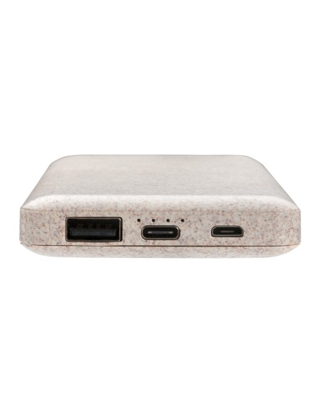 Powerbank 10.000 mAh  de paja de trigo