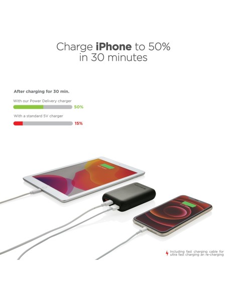 Powerbank Alameda Urban Vitamin de 10.000 mAh PD