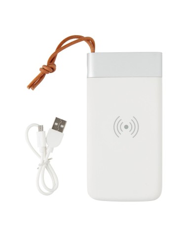 Batería externa Aria 8.000 mAh con carga inalámbrica 5W