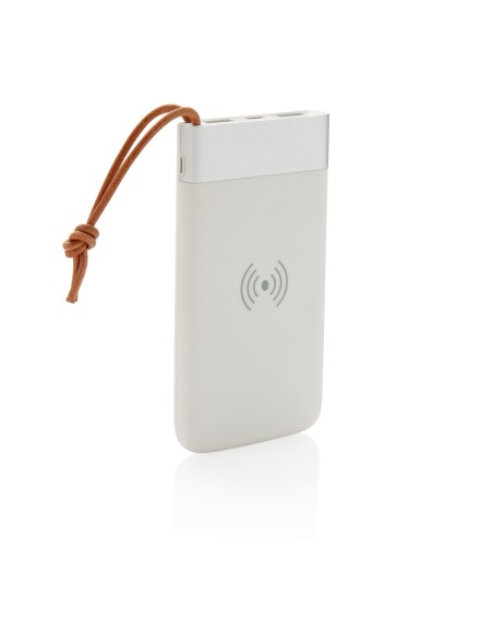 Batería externa Aria 8.000 mAh con carga inalámbrica 5W