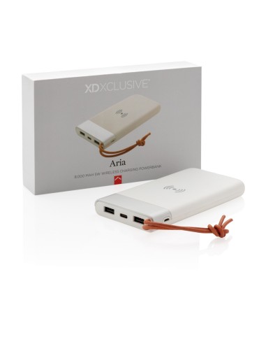 Batería externa Aria 8.000 mAh con carga...
