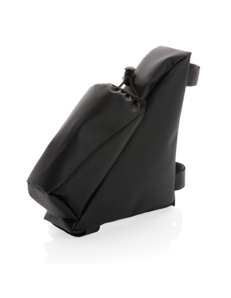 Bolsa bicicleta de alta visibilidad de PU con portabotella