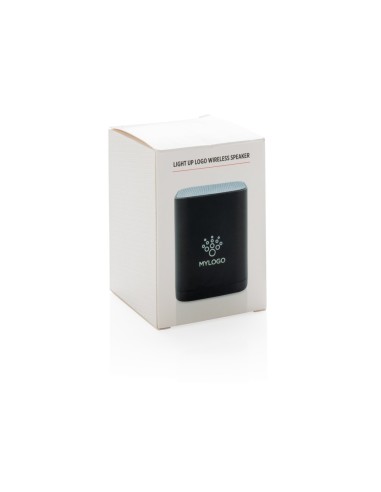 Altavoz inalámbrico con iluminación del logo