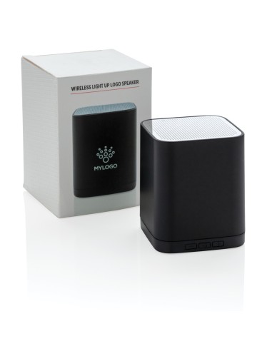 Altavoz inalámbrico con iluminación del logo