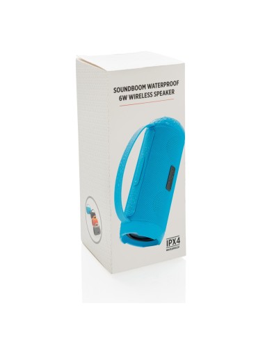 Altavoz inalámbrico 6W impermeable Soundboom