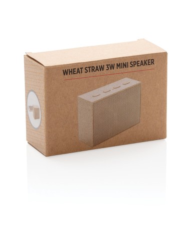 Mini altavoz 3W de paja de trigo