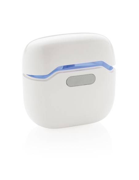 Auriculares TWS en estuche de carga esterilizante UV-C