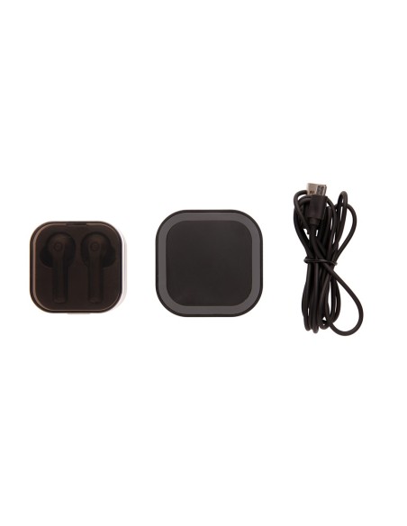 Auriculares TWS en caja de carga inalámbrica
