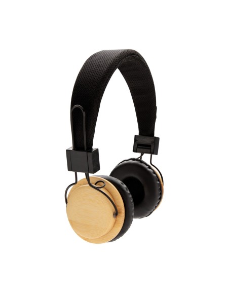 Auriculares inalámbricos bambú