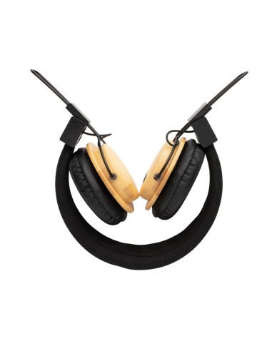 Auriculares inalámbricos bambú