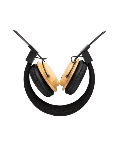 Auriculares inalámbricos bambú