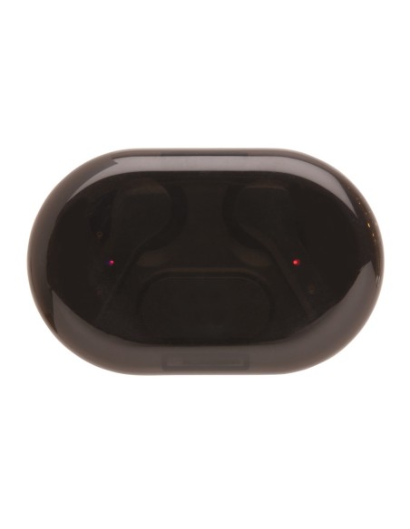 Auriculares TWS con logotipo iluminado en estuche de carga