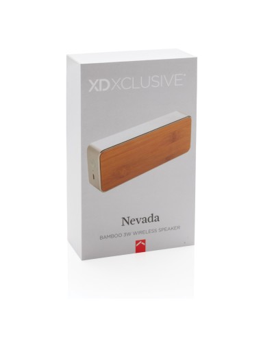 Altavoz inalámbrico Nevada Bamboo 3W