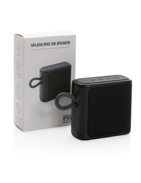 Altavoz Splash IPX6 3W