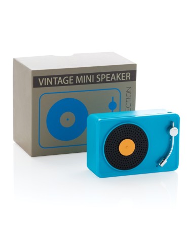 Mini altavoz inalámbrico 3W vintage