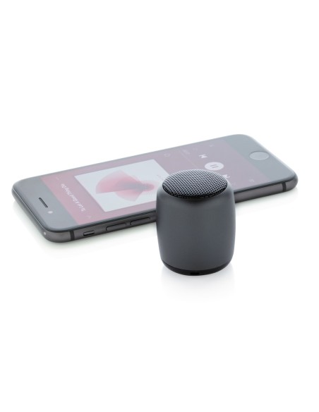 Mini altavoz inalámbrico de aluminio