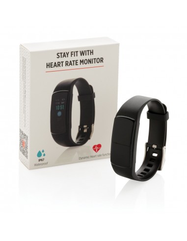 Pulsera Stay Fit con monitorización del corazón