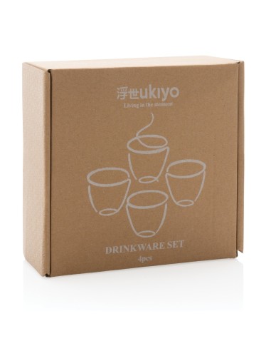 Set de vasos Ukiyo 4pcs