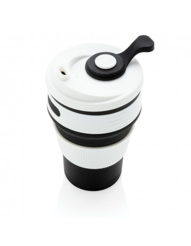 Taza plegable de silicona