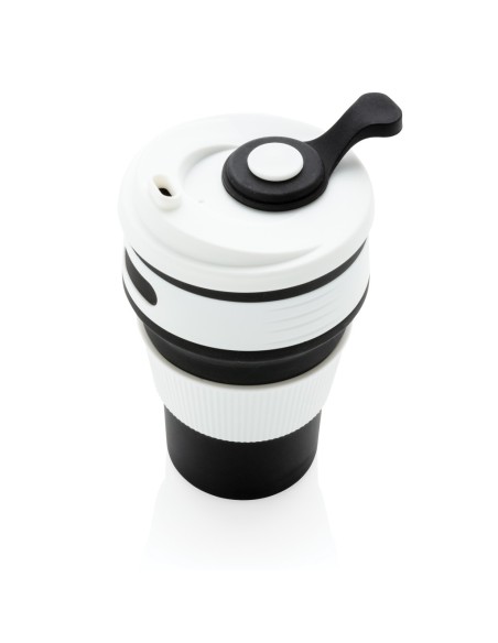 Taza plegable de silicona