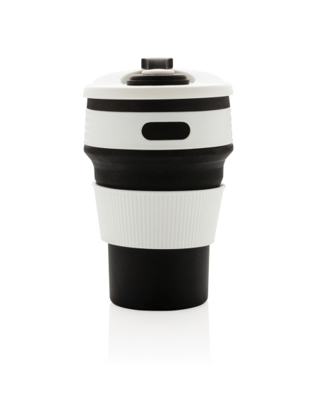 Taza plegable de silicona