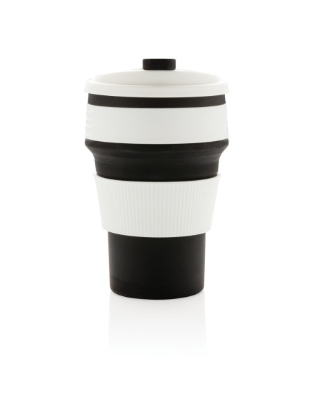 Taza plegable de silicona